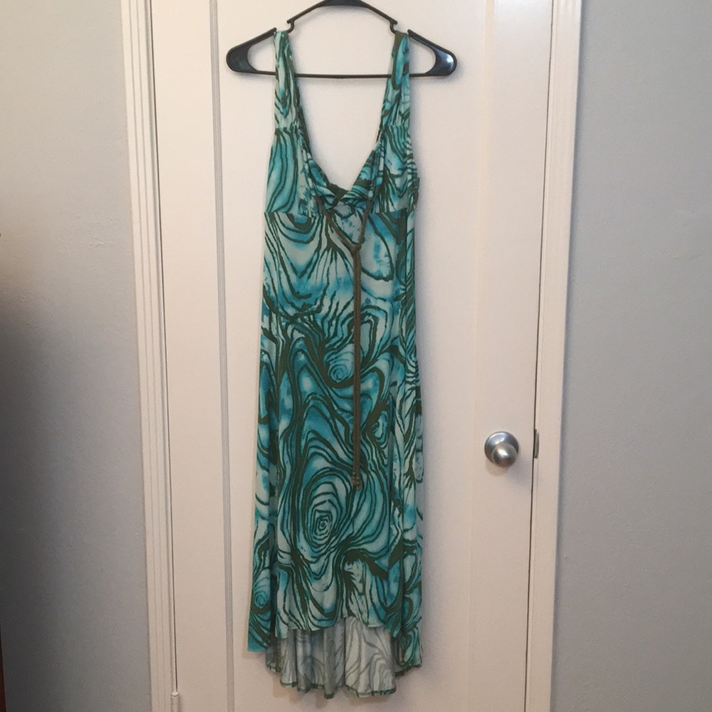 Tracy Reese New York Maxi Dress Swirl Pattern